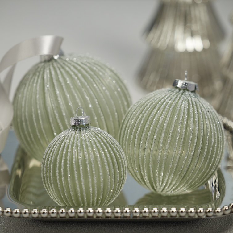 The Holiday Aisle® Glass Ball Ornament Wayfair Canada